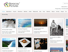 Tablet Screenshot of boracay-pictures.com